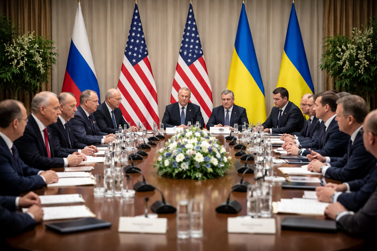 Dreiergespräche im Ukraine-Krieg