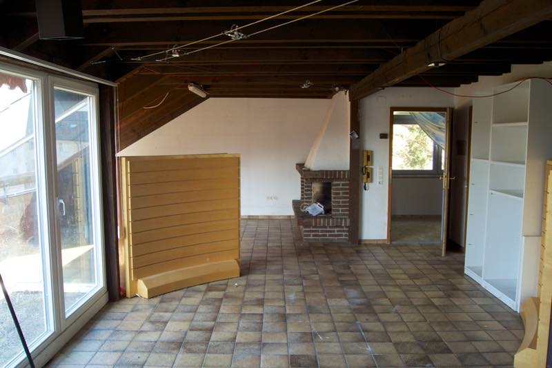 Leerstehende Dachgeschosswohnung