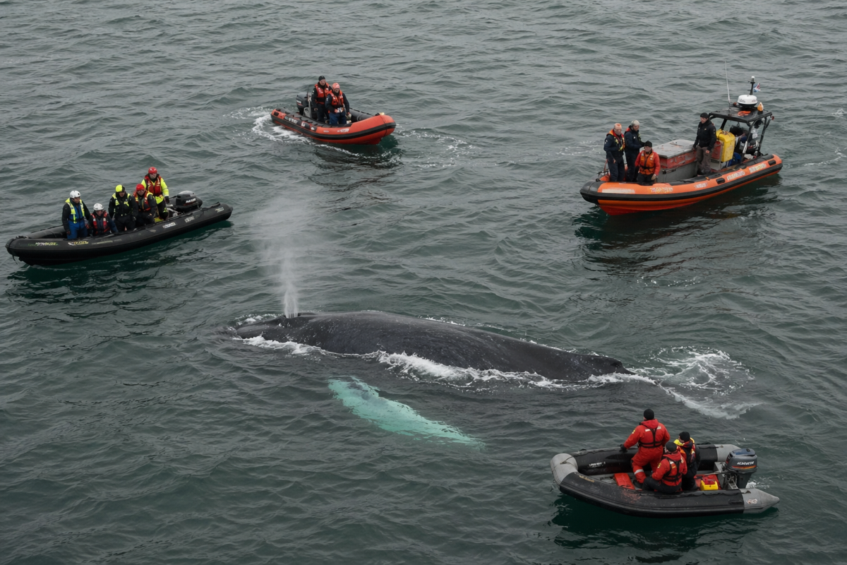 Letzte Hoffnung für Wal „Timmy“