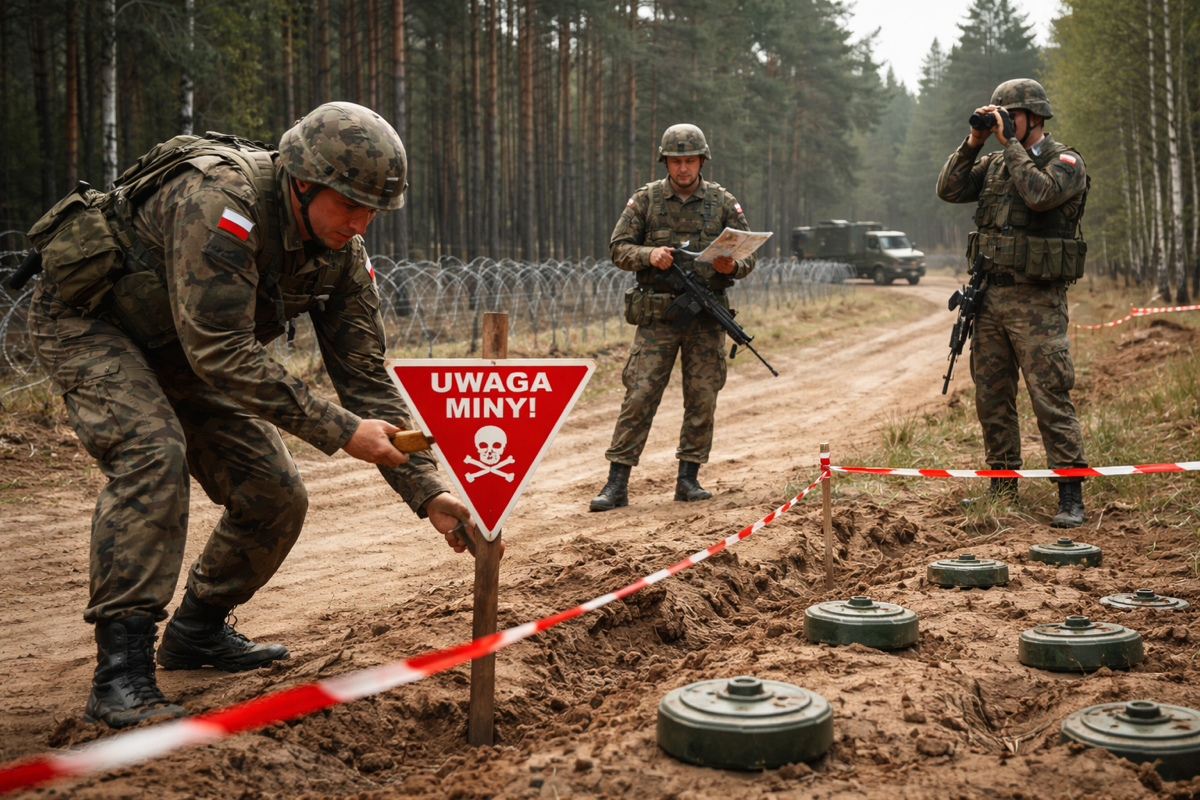 Polen beendet Landminenverbot