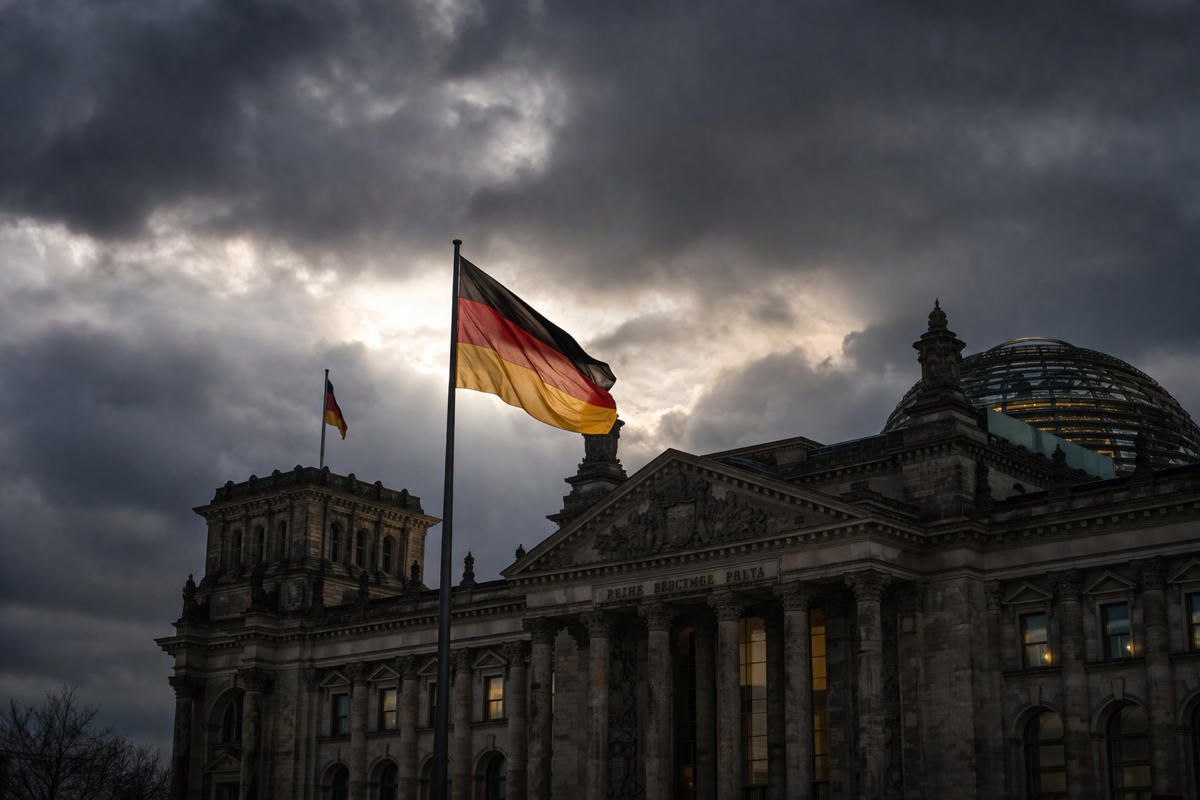 Schwarz-Rot im Sinkflug