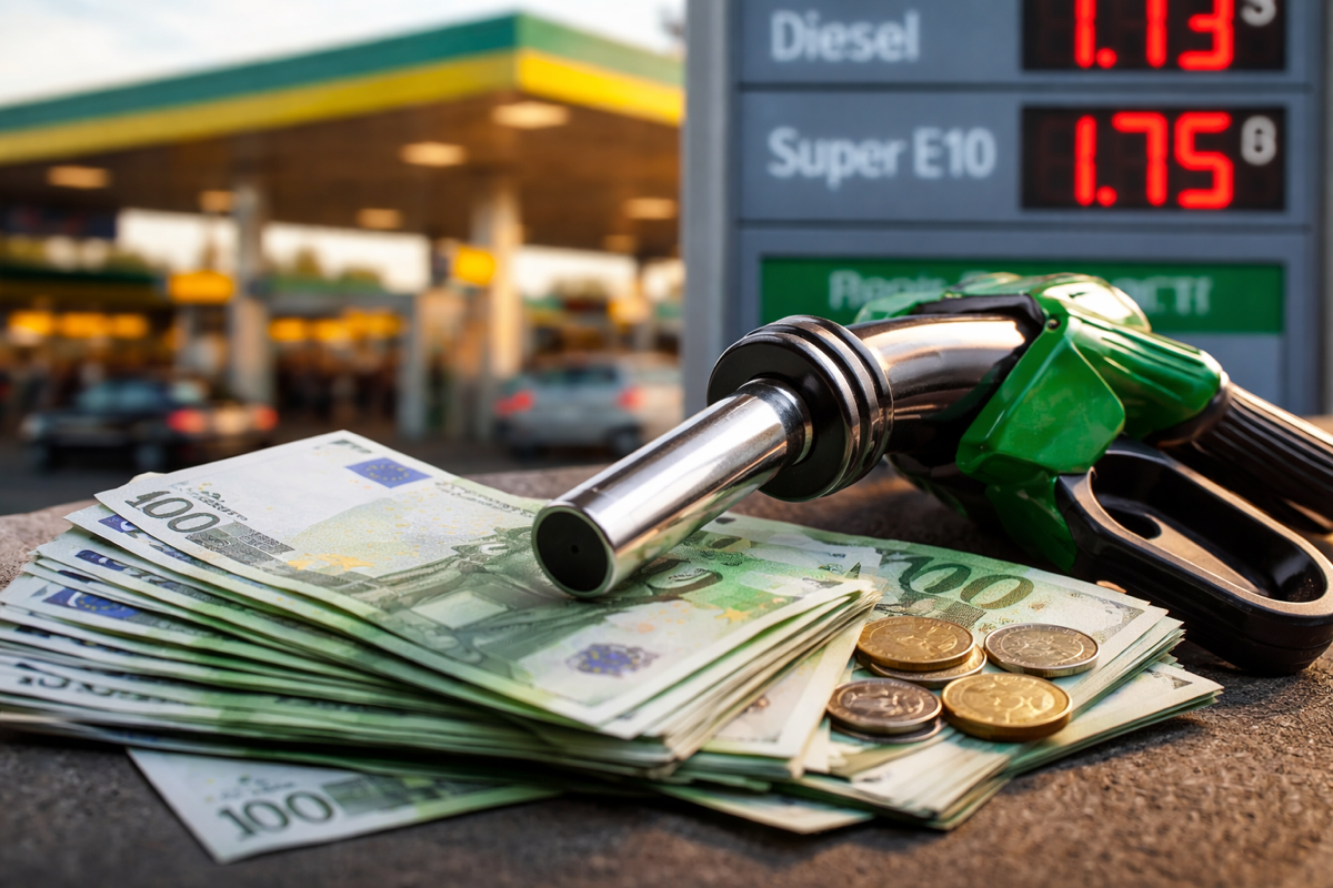 Tankrabatt und Krisenbonus