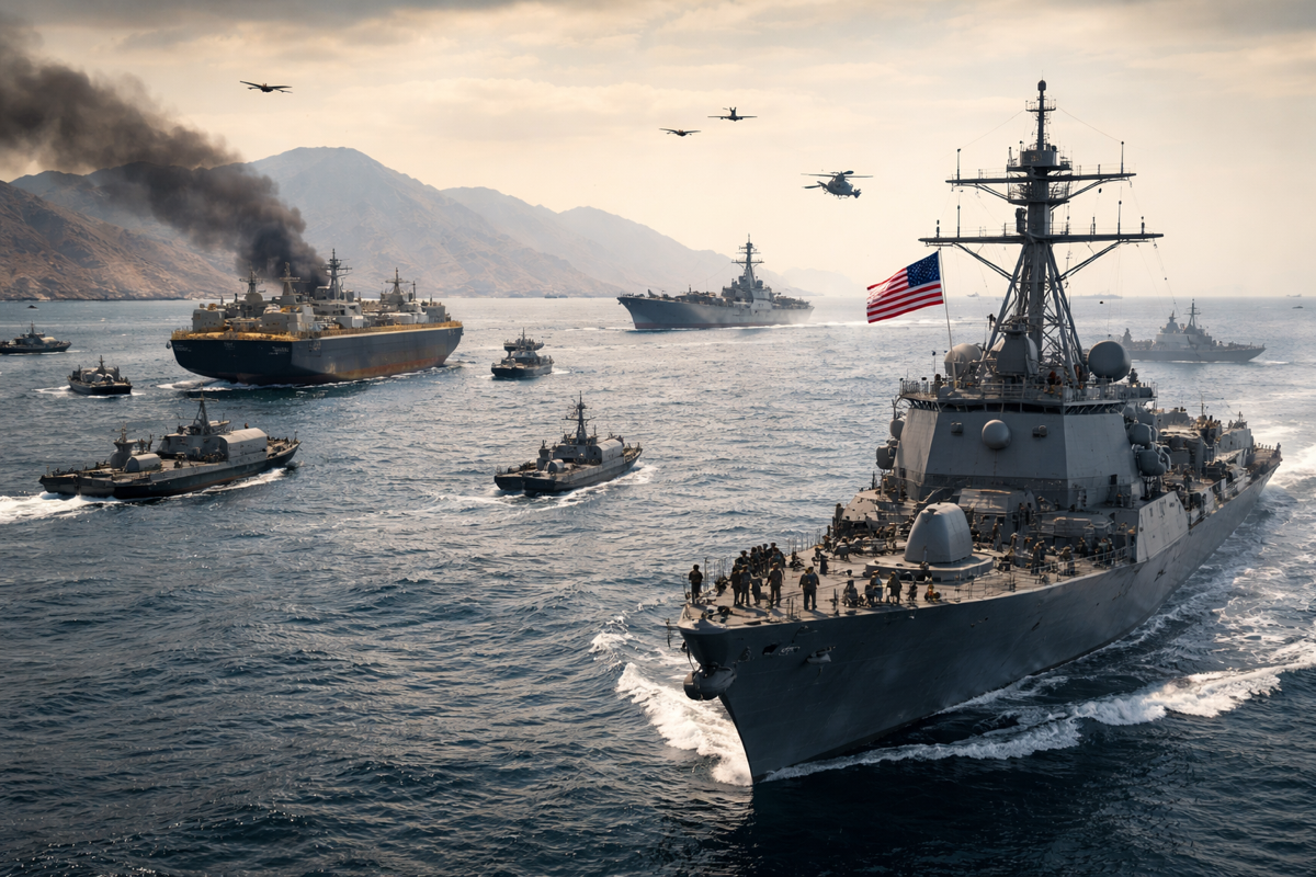 US-Blockade der Straße von Hormus