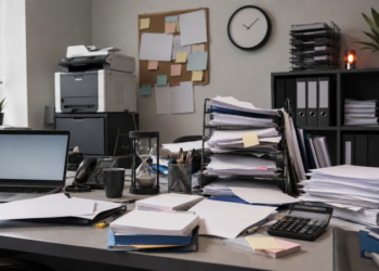 Überarbeitet im Büro