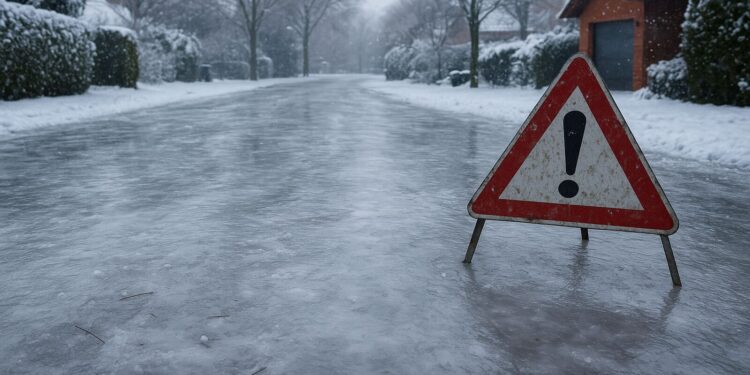 Schulausfälle in Niedersachsen wegen extremer Glättegefahr